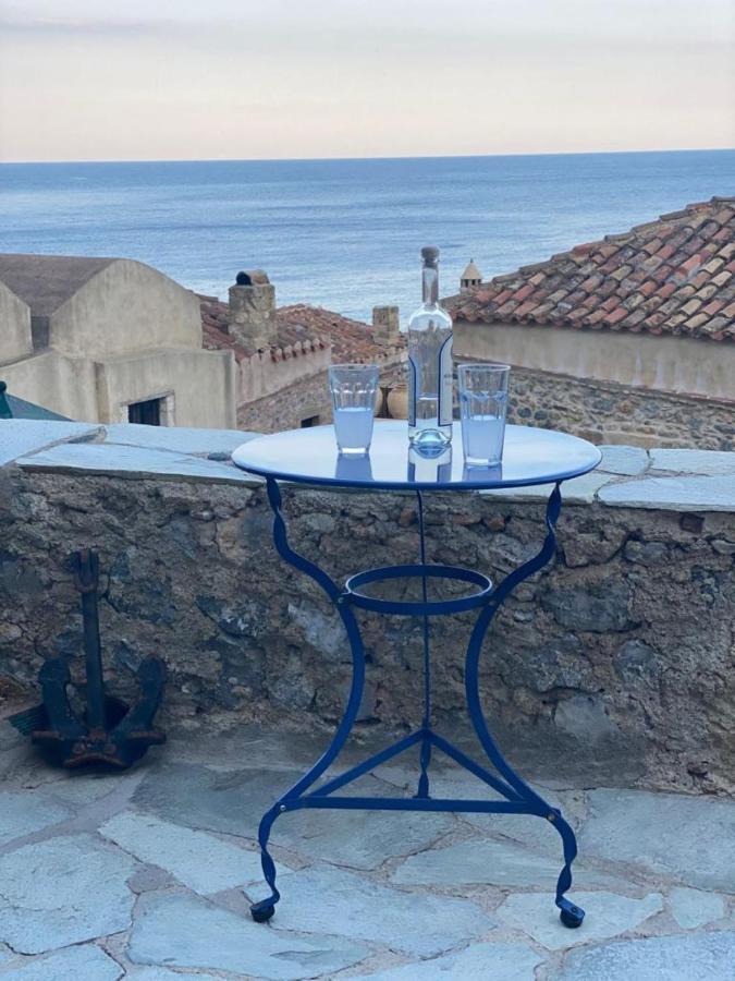 Athina Guesthouse Monemvasia Bagian luar foto